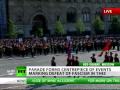 Mamutí vojenská přehlídka v Moskvě video online