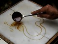 Malování cukrem - čínský drak video online