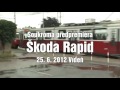 Nová Škoda Rapid 2012 - test video online