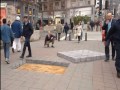 Justin Beever - 3D malba na chodníku video online